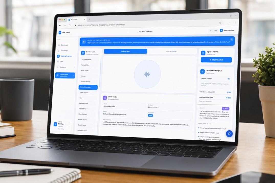ALMTrainer: The AI Voice Training Platform Helping Sales Teams Master Real Conversations